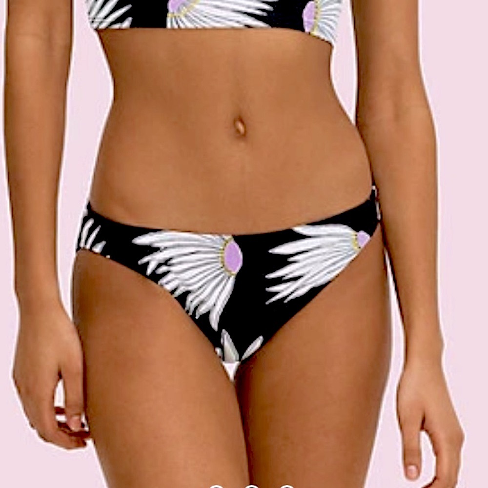 Kate Spade Falling Flowers Classic Bikini Bottom